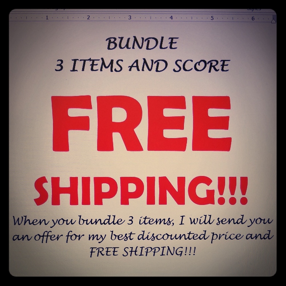 FREE SHIPPING